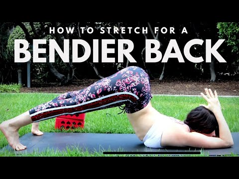How to stretch for a BENDIER BACK | Follow Along!