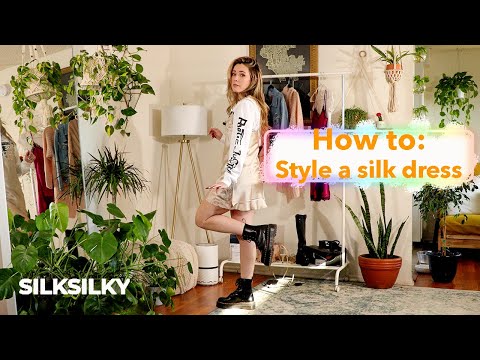 How To Style a Silk Dress | SilkSIlky