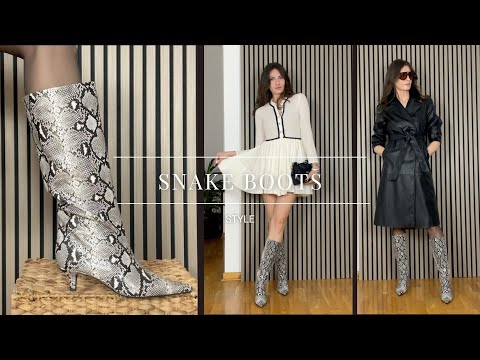 How To Style Snake Boots This Season