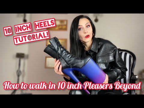 HOW TO WALK IN 10inch HEELS 👠 TUTORIAL 🤓 WHAT YOU NEED TO KNOW 💁🏻‍♀️