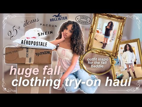 HUGE FALL TRY-ON HAUL ✨ | building my dream fall wardrobe 2025 🍂