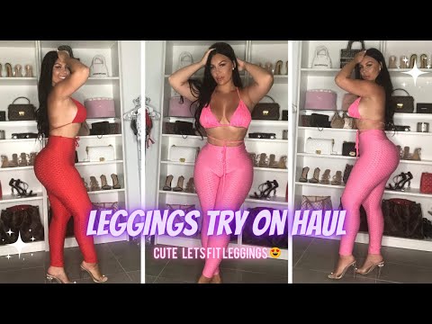HUGE FITNESS LEGGINGS TRY ON HAUL & REVIEW | ABSOLUTELY LOVE THESE LETSFIT LEGGINGS