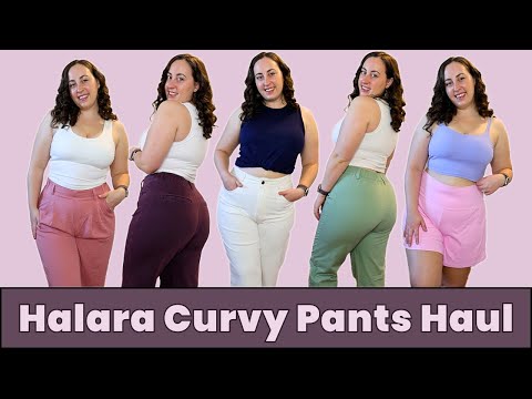 Huge Halara Pants Haul + Review | Halara Magic Stretchy Jeans for Curvy Women
