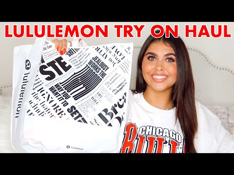 *HUGE* LULULEMON try on haul! *2021* (so much new stuff)