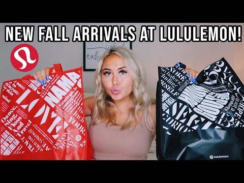 HUGE LULULEMON TRY-ON HAUL FALL 2020 || New Fall Arrivals at Lululemon!