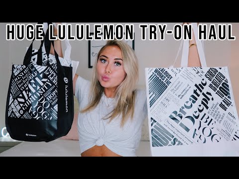 HUGE LULULEMON TRY-ON HAUL! *FALL 2020* (so many new things + what I got on sale!)