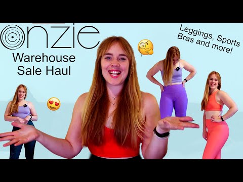 Huge Onzie Warehouse Sale Haul | Activewear And Lifestyle Pieces | Affordable and High Quality?!