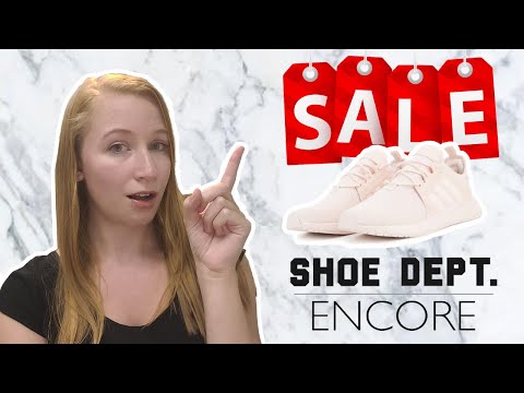 HUGE SALE AT SHOE DEPARTMENT  ENCORE *Try on haul*