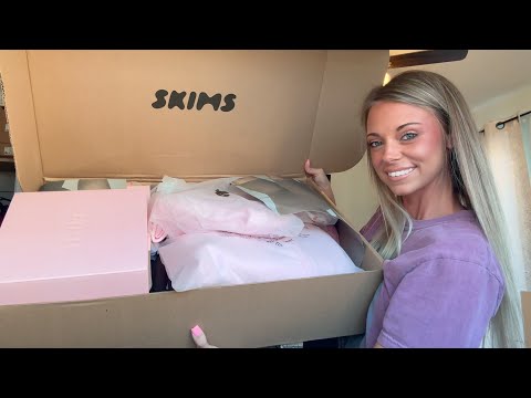 HUGE SKIMS VALENTINES HAUL AND TRY ON