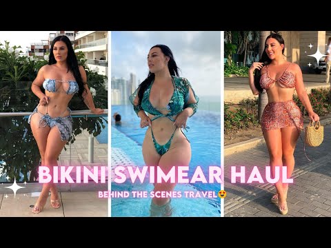 HUGE SWIMWEAR TRY ON HAUL 🌴 | SUMMER BEACH BIKINI FASHION HAUL