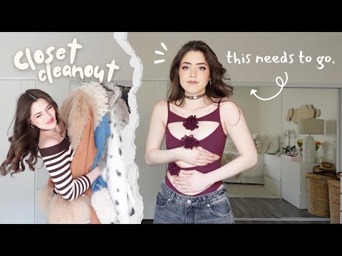 I broke up with my closet.