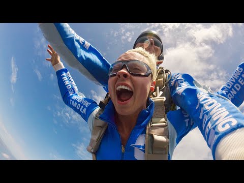 I DID A SKYDIVE IN WOLFORDS!