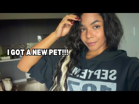 I got a NEW PET!!