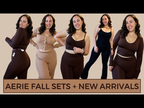 I Spent $500 on Aerie New Arrivals | Reviewing the Latest Fall Sets, Activewear, and More!