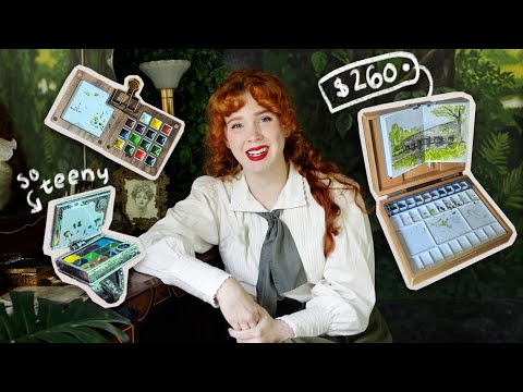 I Tried 3 Different Travel Painting Kits! *cozy painting time*