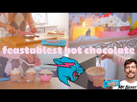 I Tried MrBeast's New Food.. ⋅ feastables hot chocolate