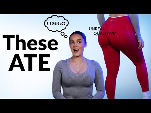 I Was SPEECHLESS Trying These Leggings On… | TEVEO Try On Haul | 4k