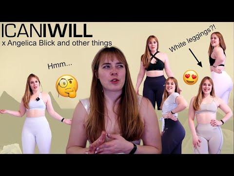 ICANIWILL Try On And Review | Seamless, White Leggings And More | ICIW x Angelica Blick