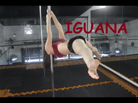 Iguana em Split  – Tutoriais de Pole Dance por Alessandra Rancan