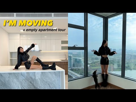 I'M MOVING (part 1) ✨ EMPTY APARTMENT TOUR ✨