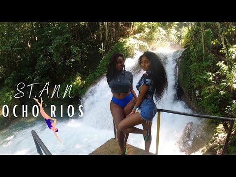 JAMAICA'S FAMOUS BLUE HOLE WITH MY GIRLFRIEND