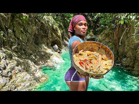 JERK SHRIMP RASTA PASTA – Relaxing Sounds Of Nature