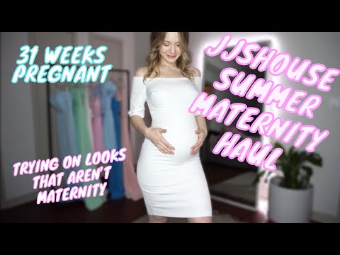 JJSHOUSE Summer Maternity Haul (31 weeks pregnant!)