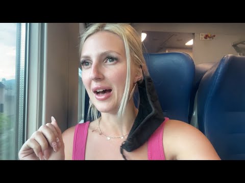 Join Catie Train Ride In Italy Pisa To Milan Airport With Scenic Views Before Her Flight Home Pt 15