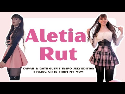 Kawaii Goth July outfit inspo |  Try on Haul | Aletia Rut | Alternative Fashion