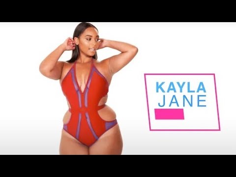 Kayla Jane Curve Fashion Model – 4K