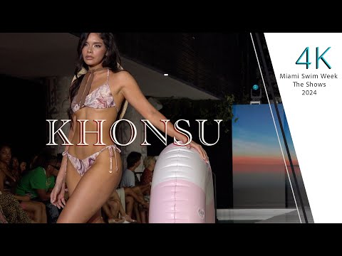KHONSU Miami Swim Week The Shows Resort 2025 4K