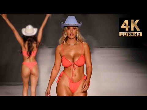 Kittenish Swimwear Best show In 4K at Miami Swim Week