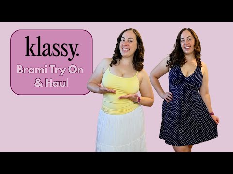 Klassy Brami Review | Built In Bra Dresses + Tops for Large Busts