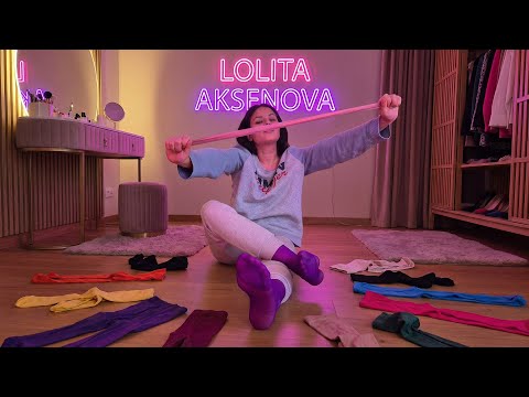 Knee-High Nylons 💕 Purple or Nude with My Tracksuit