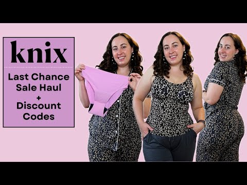 Knix Last Chance Sale Haul | Try On Haul + Review