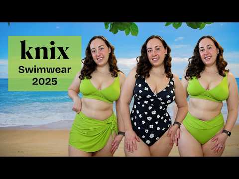Knix Swim Haul 2025 | New Swim Collection Try On & Review
