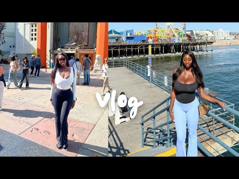 LA Travel VLOG/ I Met Angela White!!! @ellietheempress​