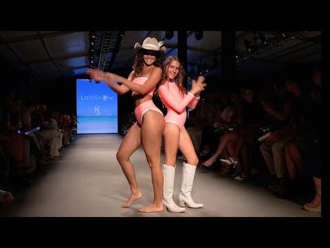 LainSnow swimwear fashion show / Live from Swim Week 2023 in Miami / Paraiso Miami Beach