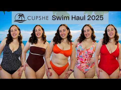 Large Bust Approved Swimwear | Cupshe Bikini + One Piece Try On Haul 2025