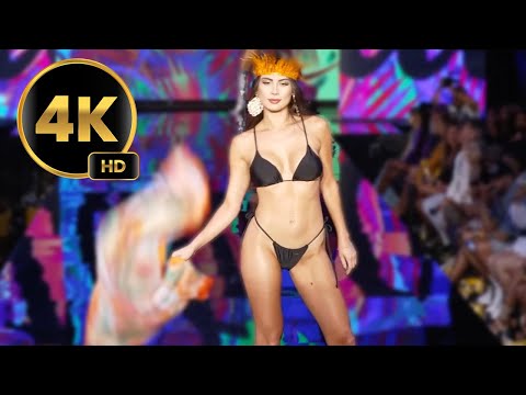 Latala X Moda Peru Swimwear Show At Miami Swim Week . 4K