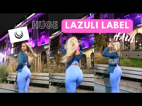 LAZULI LABEL LEGGINGS TRY ON HAUL AND REVIEW!
