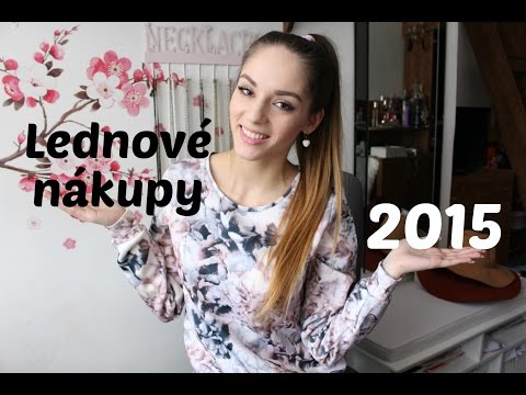 Lednové nákupy 2015