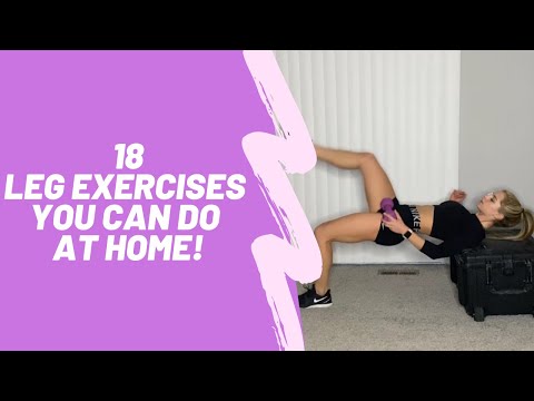 Leg Exercises! //  FOR BOOTY GROWTH!
