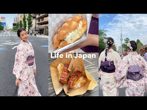 Life in Japan | best Asakusa day trip, kawaii japanese food, fun girl's day out in Tokyo!