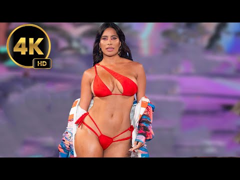 Lila Nikole Swimwear 4K Show At New York 2025 . Art Hearts Fashion