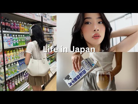 LIVING IN JAPAN | grocery shopping, cooking at home, vintage shopping in Tokyo
