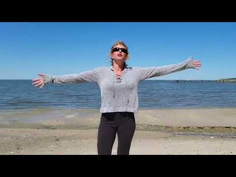 Loving Life | Windy Day | Beach Stretch | Reba Fitness