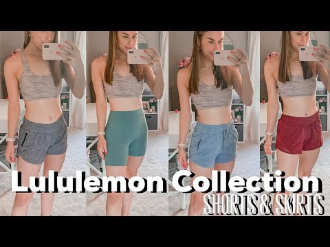 LULULEMON COLLECTION | TRY-ON (Shorts & Skirts)