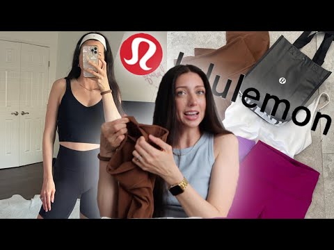 LULULEMON HAUL AND TRY ON!