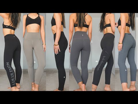 LULULEMON LEGGINGS TRY-ON HAUL + COLLECTION REVIEW